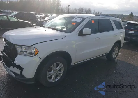 2013 Dodge Durango Sxt z USA, uszkodzony, nr VIN 1C4RDJAG3DC695690